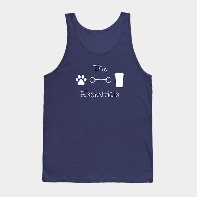 Dogs, Horses, and Coffee Tank Top by wittyequestrian@gmail.com